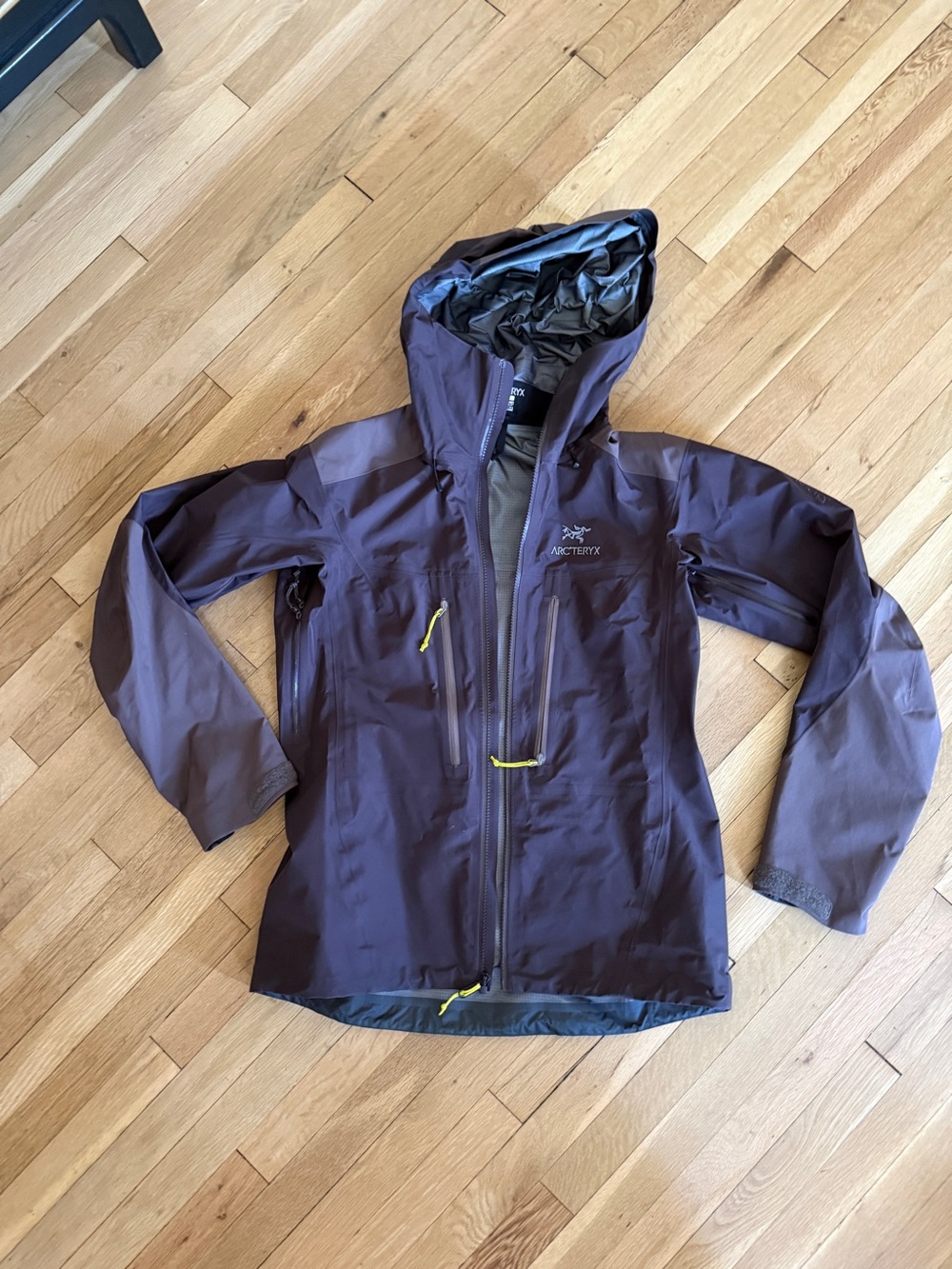 Arc'teryx Women's dark Purple Waterproof Jacket
